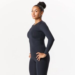 DFND HYBRID AX/RX LONG SLEEVE WOMEN'S COMPRESSION SHIRT size M 700 Fabric